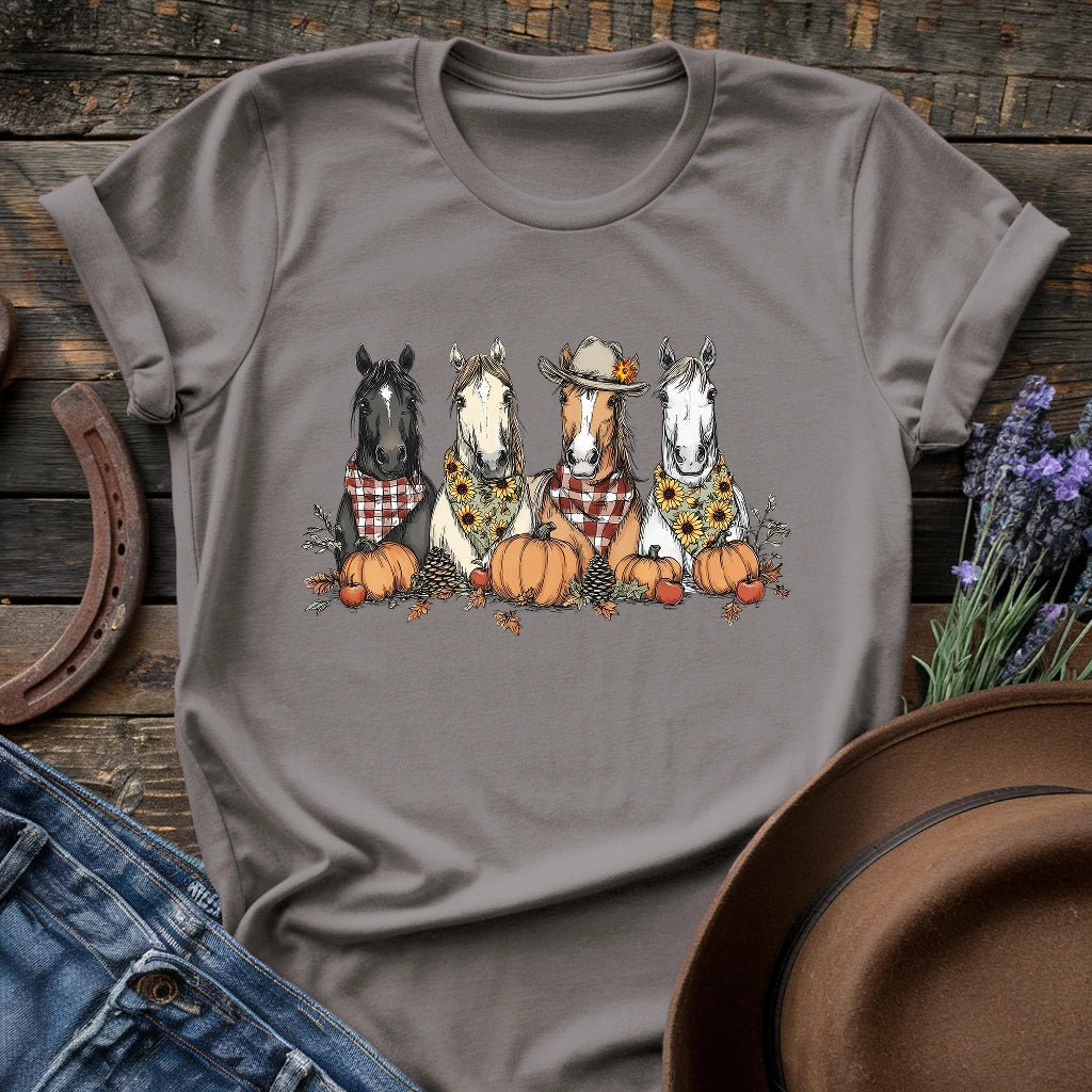 Autumn Horses T-shirt