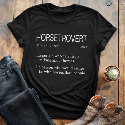 Horsetrovert T-shirt