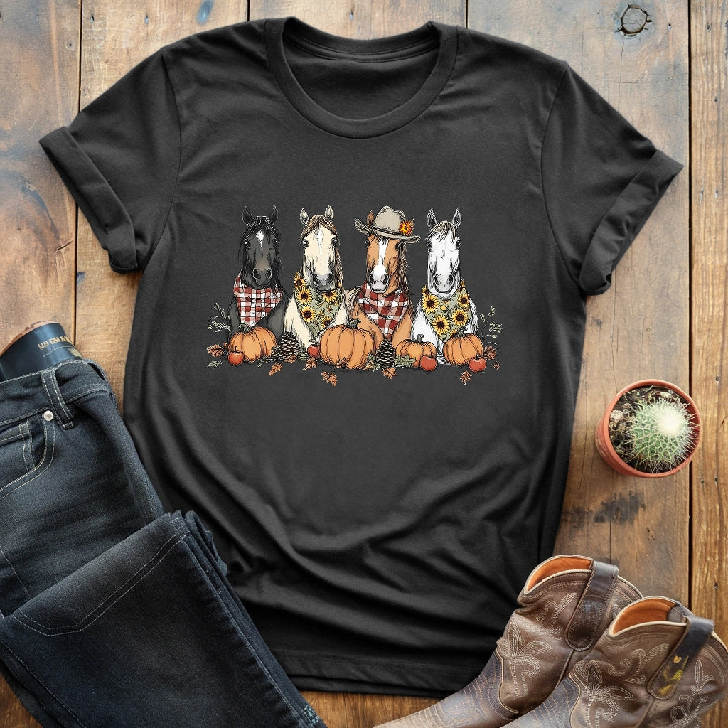 Autumn Horses T-shirt