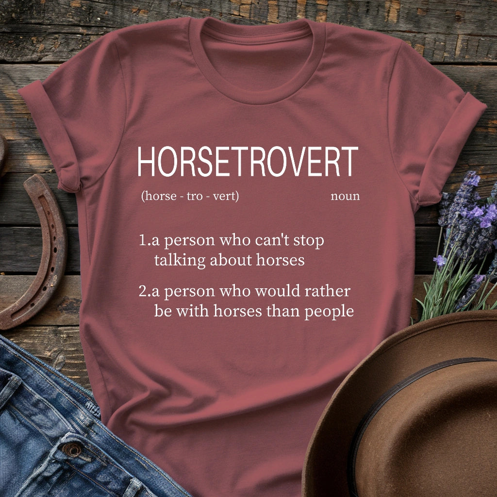 Horsetrovert T-shirt