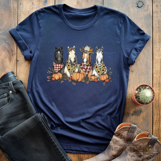 Autumn Horses T-shirt