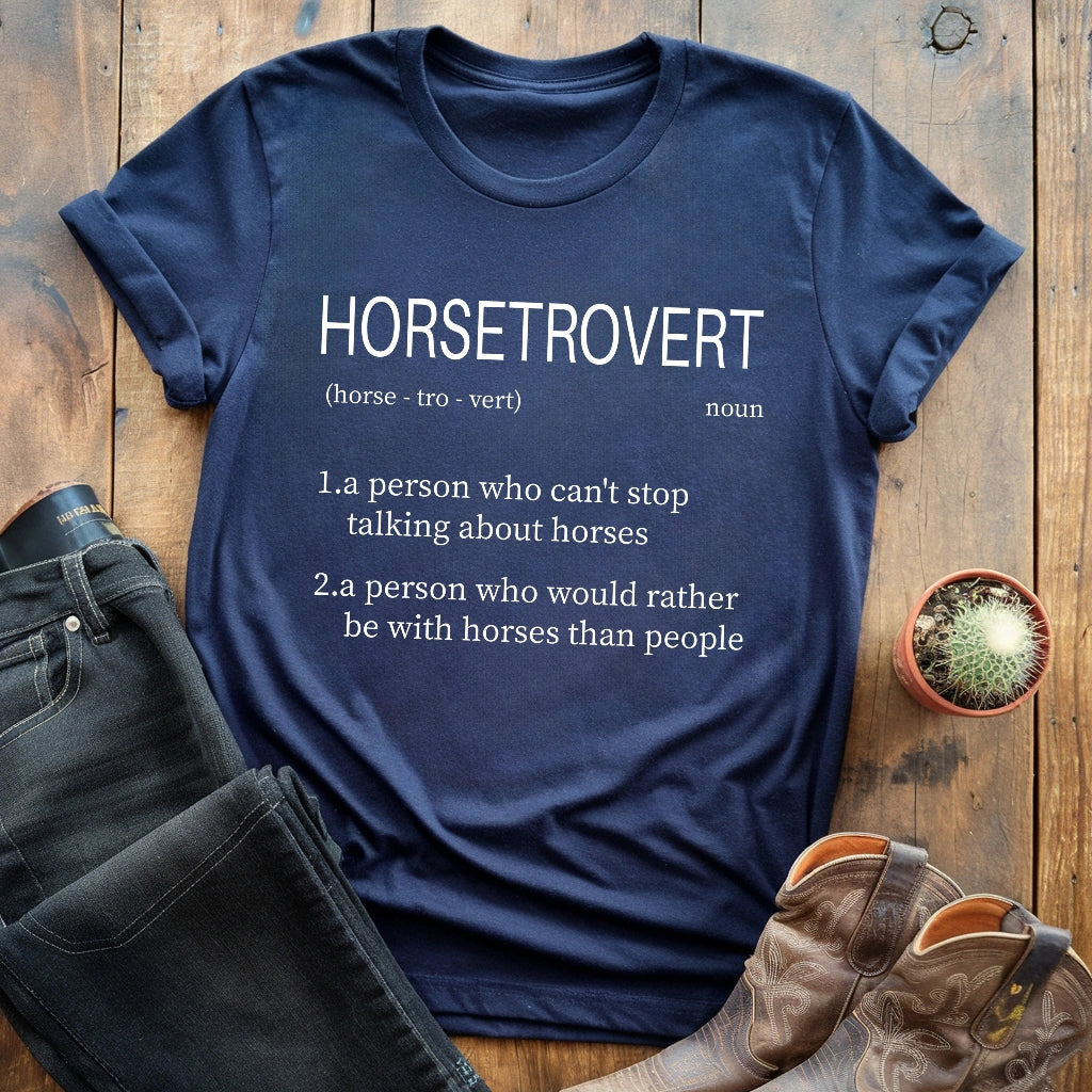 Horsetrovert T-shirt