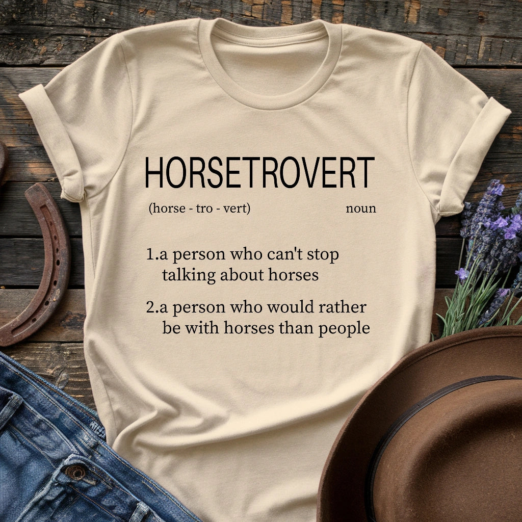 Horsetrovert T-shirt