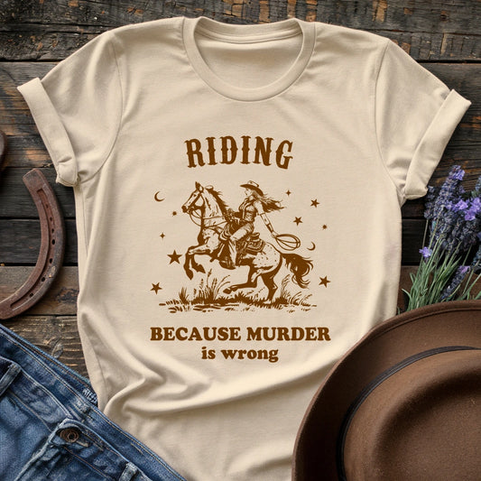 Ride Not Murder T-shirt