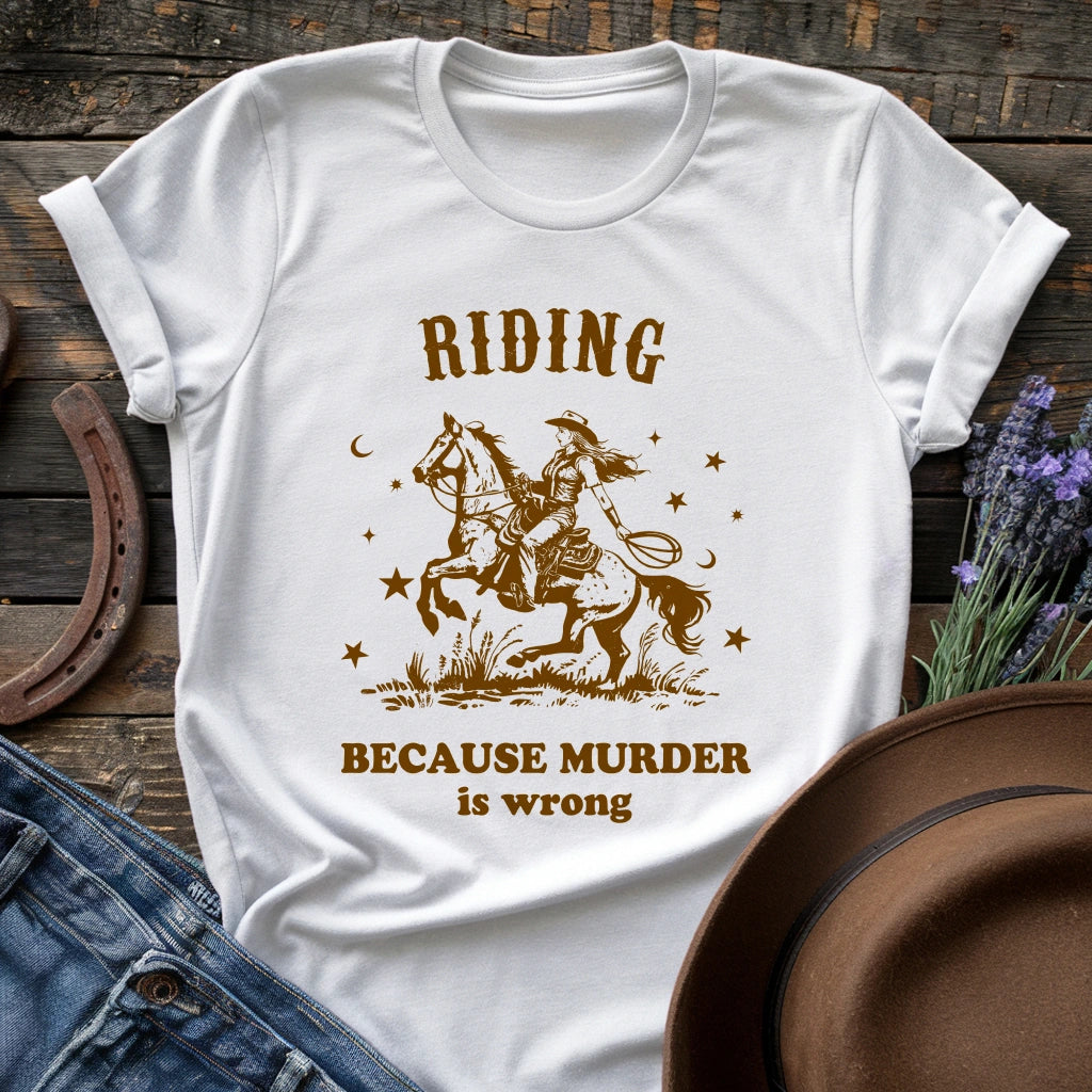 Ride Not Murder T-shirt